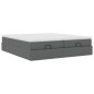 vidaXL Struttura Letto Pouf con Materassi 180x200 cm in Tessuto vidaXL Struttura Letto Pouf con Materassi 180x200 cm in Tessuto