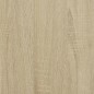 vidaXL Credenza Rovere Sonoma 35,5x35x76 cm in Truciolato vidaXL Credenza Rovere Sonoma 35,5x35x76 cm in Truciolato