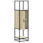 vidaXL Credenza Rovere Sonoma 35,5x35x139 cm Legno Multistrato Metallo vidaXL Credenza Rovere Sonoma 35,5x35x139 cm Legno Multistrato Metallo