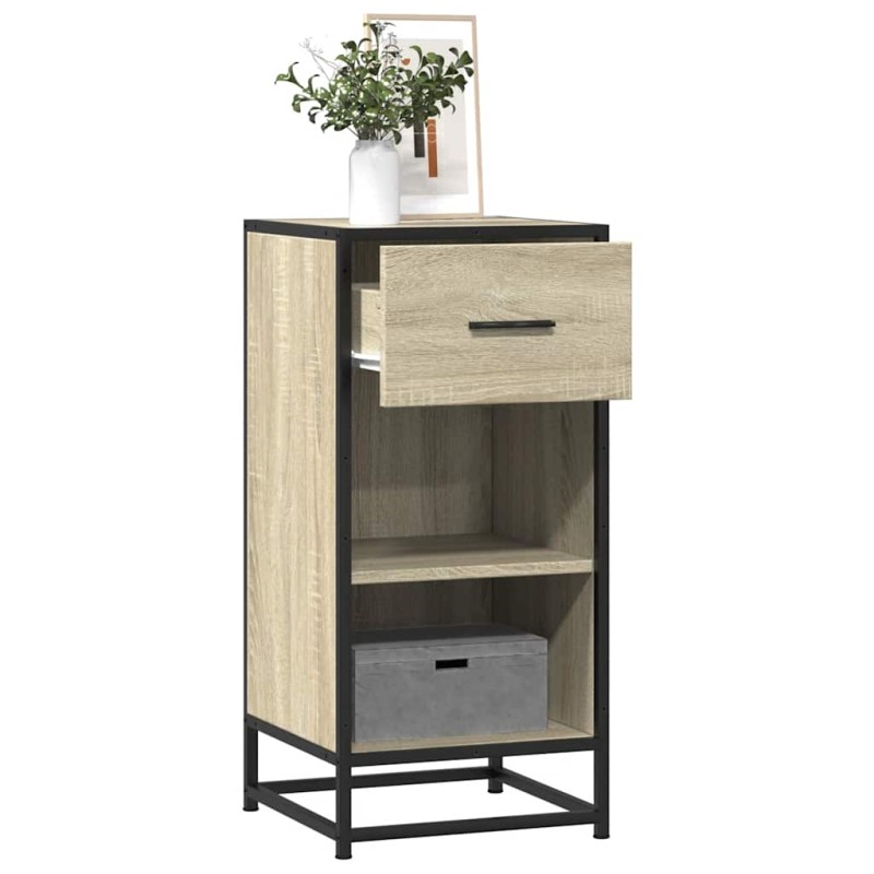 vidaXL Credenza Rovere Sonoma 35,5x35x76 cm in Truciolato vidaXL Credenza Rovere Sonoma 35,5x35x76 cm in Truciolato