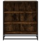 vidaXL Credenza Rovere Fumo 68x35x76 cm in Truciolato vidaXL Credenza Rovere Fumo 68x35x76 cm in Truciolato