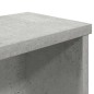 vidaXL Scaffali da Cucina Impilabili 2 pz Grigio Cemento 60x15x16 cm