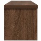 vidaXL Scaffali da Cucina Impilabili 2 pz Rovere Marrone 60x15x16 cm vidaXL Scaffali da Cucina Impilabili 2 pz Rovere Marrone 60x15x16 cm
