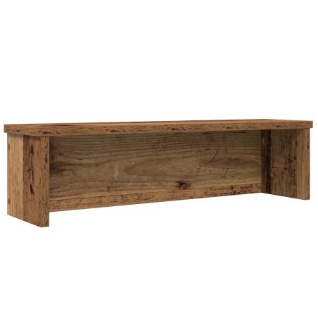 vidaXL Scaffale da Cucina Impilabile Legno Vecchio 50x15x16 cm