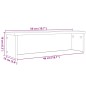 vidaXL Scaffale da Cucina Impilabile Legno Vecchio 50x15x16 cm vidaXL Scaffale da Cucina Impilabile Legno Vecchio 50x15x16 cm