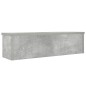 vidaXL Scaffali da Cucina Impilabili 2 pz Grigio Cemento 50x15x16 cm vidaXL Scaffali da Cucina Impilabili 2 pz Grigio Cemento 50x15x16 cm