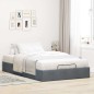 vidaXL Struttura Letto Pouf Senza Materasso 120x200 cm Velluto vidaXL Struttura Letto Pouf Senza Materasso 120x200 cm Velluto