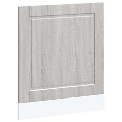 vidaXL Pannello Lavastoviglie Porto Grigio Sonoma 60x1,5x67 cm