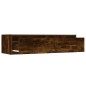 vidaXL Mobile Porta TV con Luci LED Rovere Fumo 100X35,5x25 cm vidaXL Mobile Porta TV con Luci LED Rovere Fumo 100X35,5x25 cm