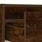 vidaXL Mobile Porta TV con Luci LED Rovere Fumo 100X35,5x25 cm vidaXL Mobile Porta TV con Luci LED Rovere Fumo 100X35,5x25 cm