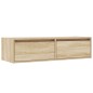 vidaXL Mobile Porta TV con Luci LED Rovere Sonoma 100X35,5x25 cm vidaXL Mobile Porta TV con Luci LED Rovere Sonoma 100X35,5x25 cm