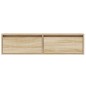 vidaXL Mobile Porta TV con Luci LED Rovere Sonoma 100X35,5x25 cm vidaXL Mobile Porta TV con Luci LED Rovere Sonoma 100X35,5x25 cm