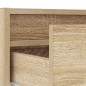 vidaXL Mobile Porta TV con Luci LED Rovere Sonoma 100X35,5x25 cm vidaXL Mobile Porta TV con Luci LED Rovere Sonoma 100X35,5x25 cm