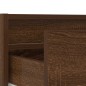 vidaXL Mobile Porta TV con Luci LED Rovere Marrone 75x35,5x25 cm vidaXL Mobile Porta TV con Luci LED Rovere Marrone 75x35,5x25 cm