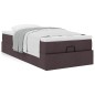 vidaXL Struttura Letto Pouf con Materasso 90x200 cm in Tessuto vidaXL Struttura Letto Pouf con Materasso 90x200 cm in Tessuto