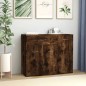Credenza Rovere Fumo 88x30x70 cm in Legno Ingegnerizzato Credenza Rovere Fumo 88x30x70 cm in Legno Ingegnerizzato