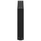 vidaXL Gambe Tavolino da Caffè a U 2 pz Nero 50x(30-31) cm in Acciaio vidaXL Gambe Tavolino da Caffè a U 2 pz Nero 50x(30-31) cm in Acciaio