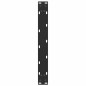 vidaXL Gambe Tavolino da Caffè a U 2 pz Nero 50x(30-31) cm in Acciaio vidaXL Gambe Tavolino da Caffè a U 2 pz Nero 50x(30-31) cm in Acciaio