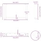 vidaXL Gambe Tavolino da Caffè a U 2 pz Nero 50x(30-31) cm in Acciaio vidaXL Gambe Tavolino da Caffè a U 2 pz Nero 50x(30-31) cm in Acciaio