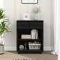 Mobile Consolle Nero 60x34x75 cm in Legno Massello di Pino Mobile Consolle Nero 60x34x75 cm in Legno Massello di Pino