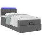 vidaXL Struttura Letto Pouf con Materasso 90x190 cm in Tessuto vidaXL Struttura Letto Pouf con Materasso 90x190 cm in Tessuto