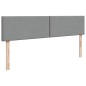vidaXL Struttura Letto Pouf con Materasso 180x200 cm in Tessuto vidaXL Struttura Letto Pouf con Materasso 180x200 cm in Tessuto