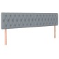 vidaXL Struttura Letto Pouf con Materasso 180x200 cm in Tessuto vidaXL Struttura Letto Pouf con Materasso 180x200 cm in Tessuto