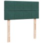 vidaXL Struttura Letto Pouf con Materasso 80x200 cm Velluto