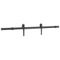 vidaXL Porta Scorrevole con Set Hardware 80x210 cm Legno Massello Pino