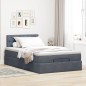 vidaXL Struttura Letto Pouf con Materasso 80x200 cm Velluto vidaXL Struttura Letto Pouf con Materasso 80x200 cm Velluto