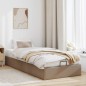 vidaXL Struttura Letto Pouf senza Materasso 100x200 cm Similpelle vidaXL Struttura Letto Pouf senza Materasso 100x200 cm Similpelle
