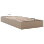 vidaXL Struttura Letto Pouf senza Materasso 100x200 cm Similpelle vidaXL Struttura Letto Pouf senza Materasso 100x200 cm Similpelle