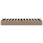 vidaXL Struttura Letto Pouf senza Materasso 100x200 cm Similpelle vidaXL Struttura Letto Pouf senza Materasso 100x200 cm Similpelle