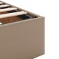 vidaXL Struttura Letto Pouf senza Materasso 100x200 cm Similpelle vidaXL Struttura Letto Pouf senza Materasso 100x200 cm Similpelle