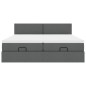 vidaXL Struttura Letto Pouf con Materassi 180x200 cm in Tessuto vidaXL Struttura Letto Pouf con Materassi 180x200 cm in Tessuto