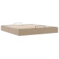 vidaXL Struttura Letto Pouf senza Materasso 160x200 cm Similpelle vidaXL Struttura Letto Pouf senza Materasso 160x200 cm Similpelle