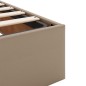 vidaXL Struttura Letto Pouf senza Materasso 180x200 cm Similpelle vidaXL Struttura Letto Pouf senza Materasso 180x200 cm Similpelle