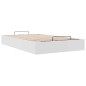 vidaXL Struttura Letto Pouf senza Materasso 120x200 cm Similpelle vidaXL Struttura Letto Pouf senza Materasso 120x200 cm Similpelle