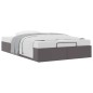vidaXL Struttura Letto Pouf senza Materasso 120x200 cm Similpelle vidaXL Struttura Letto Pouf senza Materasso 120x200 cm Similpelle