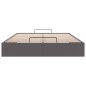 vidaXL Struttura Letto Pouf senza Materasso 140x200 cm Similpelle vidaXL Struttura Letto Pouf senza Materasso 140x200 cm Similpelle