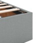 vidaXL Struttura Letto Pouf senza Materasso 90x200 cm in Tessuto vidaXL Struttura Letto Pouf senza Materasso 90x200 cm in Tessuto