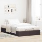 vidaXL Struttura Letto Pouf senza Materasso 80x200 cm in Tessuto