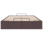 vidaXL Struttura Letto Pouf senza Materasso 80x200 cm in Tessuto