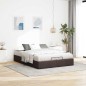 vidaXL Struttura Letto Pouf senza Materasso 140x200 cm in Tessuto vidaXL Struttura Letto Pouf senza Materasso 140x200 cm in Tessuto