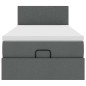 vidaXL Struttura Letto Pouf con Materasso 180x200 cm in Tessuto vidaXL Struttura Letto Pouf con Materasso 180x200 cm in Tessuto