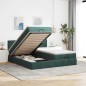 vidaXL Struttura Letto Pouf con Materassi 180x200 cm Velluto vidaXL Struttura Letto Pouf con Materassi 180x200 cm Velluto