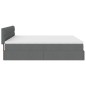 vidaXL Struttura Letto Pouf con Materassi 180x200 cm in Tessuto vidaXL Struttura Letto Pouf con Materassi 180x200 cm in Tessuto