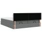 vidaXL Struttura Letto Pouf con Materassi 180x200 cm in Tessuto vidaXL Struttura Letto Pouf con Materassi 180x200 cm in Tessuto