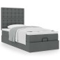 vidaXL Struttura Letto Pouf con Materasso 90x200 cm in Tessuto vidaXL Struttura Letto Pouf con Materasso 90x200 cm in Tessuto