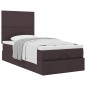 vidaXL Struttura Letto Pouf con Materasso 90x200 cm in Tessuto vidaXL Struttura Letto Pouf con Materasso 90x200 cm in Tessuto